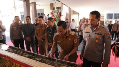 Perkuat Keamanan “Kota Jasa”, Wali Kota Weny Gaib Resmikan Command Center Polres Kotamobagu