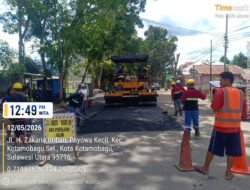 Dukung Mobilitas Warga, Pemkot Kotamobagu Rawat Jalan Ibolian Hingga Zakaria Imban