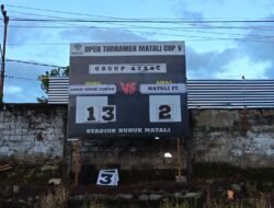 Amkei Kodim FC, Hajar Matali FC 13-2 di Matali Cup