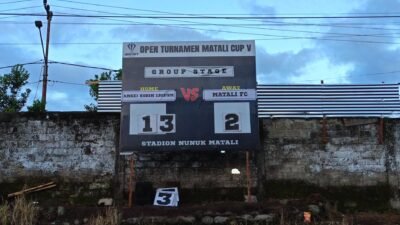 Amkei Kodim FC, Hajar Matali FC 13-2 di Matali Cup