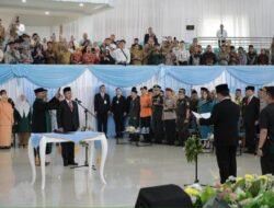 Wali Kota Kotamobagu Hadiri Pelantikan Sekda Provinsi Sulut