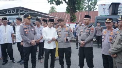Polres Kotamobagu Sukses Amankan Tabligh Akbar UAS di Masjid Agung Baitul Makmur