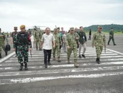 Bupati Bolmong Yusra Alhabsyi Sambut Kedatangan Asops Panglima TNI Letjen Bobby Rinal Makmun