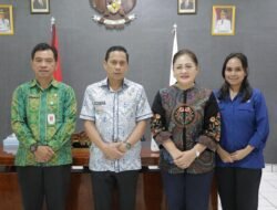 Wali Kota Kotamobagu Audiensi dengan TVRI Sulawesi Utara