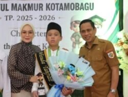 Wali Kota Kotamobagu Hadiri Penamatan dan Perpisahan Siswa Kelas VI MI Baitul Makmur