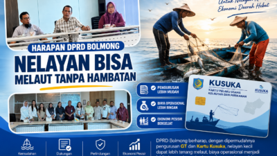 Anggota DPRD Bolmong Supandry Desak Dinas Perikanan Sulut Permudah GT & Kartu Kusuka