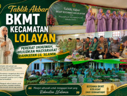 Tablik Akbar BKMT Kecamatan Lolayan Berlangsung Khidmat di Balai Desa Tapa Aog