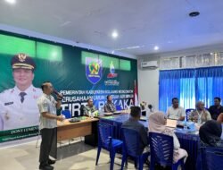 Perkuat Konsolidasi Internal, Bupati Yusra Alhabsyi Hadiri Rakor Perumda Air Minum Tirta Bukaka