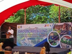 Yasti Soepredjo Mokoagow Groundbreaking IPA SPAM Bendungan Lolak 30 L/Detik, Air Bersih untuk 2.400 SR Tahap Awal