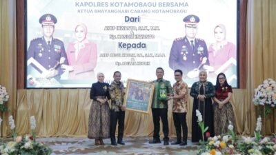 Pisah Sambut Kapolres Kotamobagu, Weny Gaib Apresiasi Dedikasi AKBP Irwanto