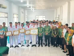 Serahkan Piagam Paskibraka 2026, Rendy Mangkat: Kalian Kebanggaan Warga Kotamobagu