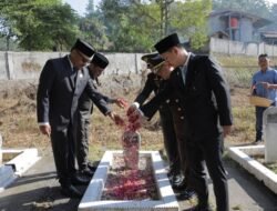 Sambut HUT ke-81 RI, Pemkot Kotamobagu dan Forkopimda Gelar Ziarah Nasional