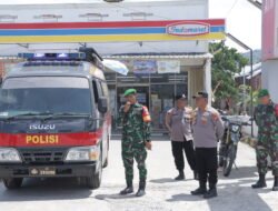 Sinergi TNI-Polri di Kecamatan Lolayan Imbau Warga Waspada Karhutla Saat Musim Kemarau