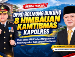 DPRD Bolmong Dukung 8 Himbauan Kamtibmas Kapolres, Wakil Ketua DPRD Sulhan Manggabarani Ajak Masyarakat Jaga Kondusifitas Daerah