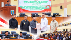 Bupati Yusra dan Wabup Dony Hadiri Rapat Paripurna Penetapan Ranperda Perubahan APBD 2026, Fokus Percepatan Program Prioritas untuk Masyarakat Bolmong