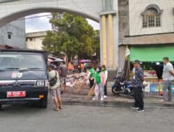 Sampah Kembali Menumpuk Usai Diangkut, DLH Kotamobagu Minta Pedagang Lebih Disiplin