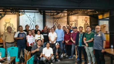 Perkuat Sinergi Pers dan Wakil Daerah, Ketua Dewan Penasihat PWI Sulut Stefanus Liow Dialog Bersama PWI Kotamobagu