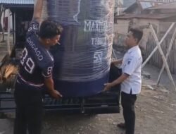 Respon Cepat Kebutuhan Air Bersih, Perumda Tirta Bukaka Siapkan Tandon Air di Pasar Inobonto