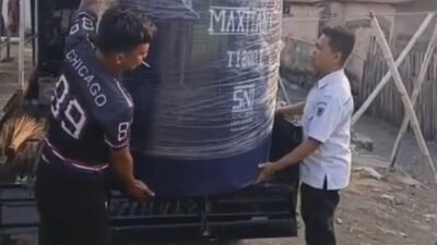 Respon Cepat Kebutuhan Air Bersih, Perumda Tirta Bukaka Siapkan Tandon Air di Pasar Inobonto